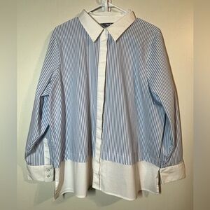 Martha Stewart Button Down Shirt, XL